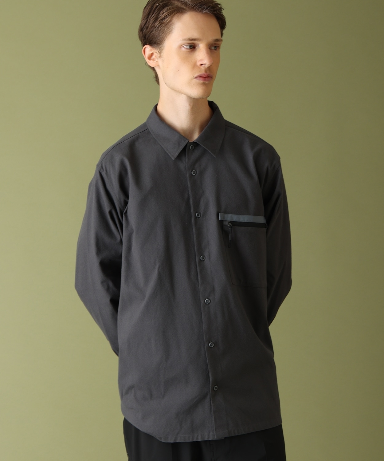 COLUMBIA BLACK LABEL】イザベラロードシャツ(S Shark)│コロンビア