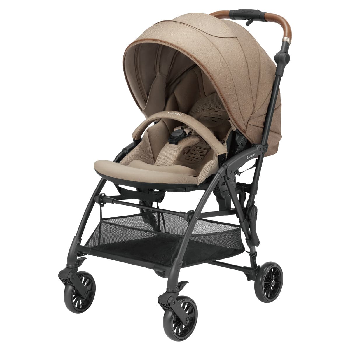 コンビ ベビーカー アンブレッタ 4キャス エッグクッション セピア