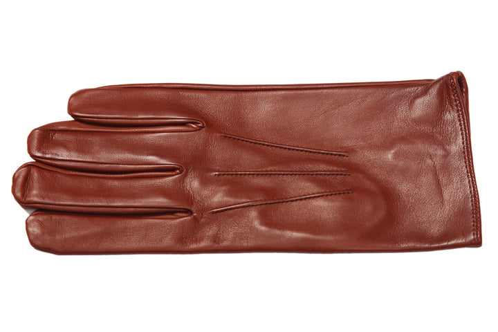 メローラ メンズ手袋◇ナパレザー◇ブラウン/TAN《シルク》 – Condotti