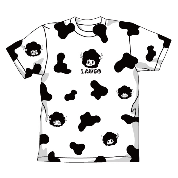 ランボ牛柄 Tシャツ [家庭教師ヒットマンREBORN!] | キャラクター公式