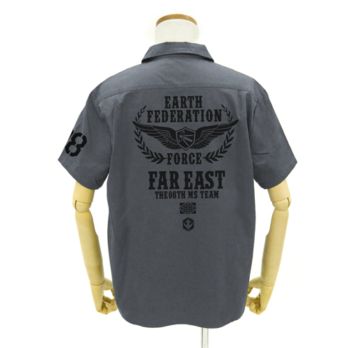 極東方面軍 第08小隊ワッペンベースワークシャツ [機動戦士ガンダム 第