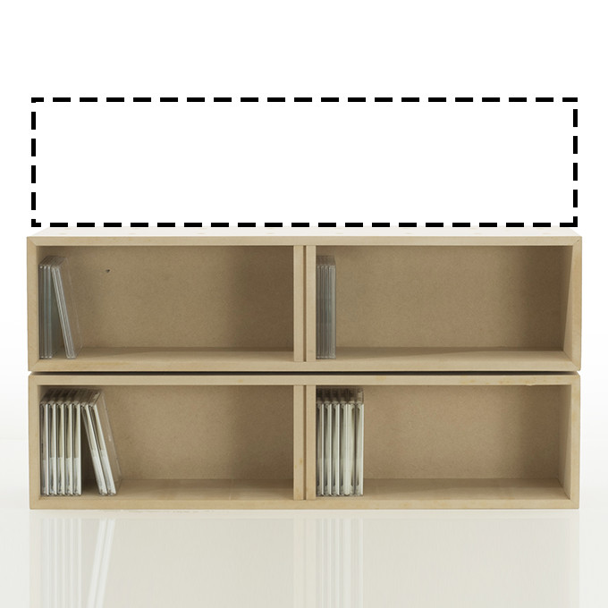 CD収納ボックス BLC-04E|マルゲリータのCD収納