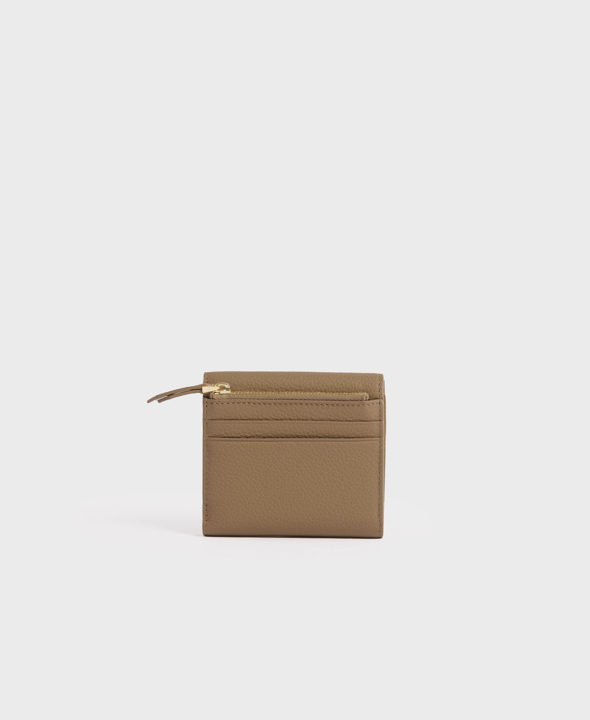 Cafuné カフネ - Double-C Wallet - Tan
