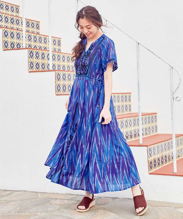 リラトワンピース(BLUE): 『チャイハネ』公式通販