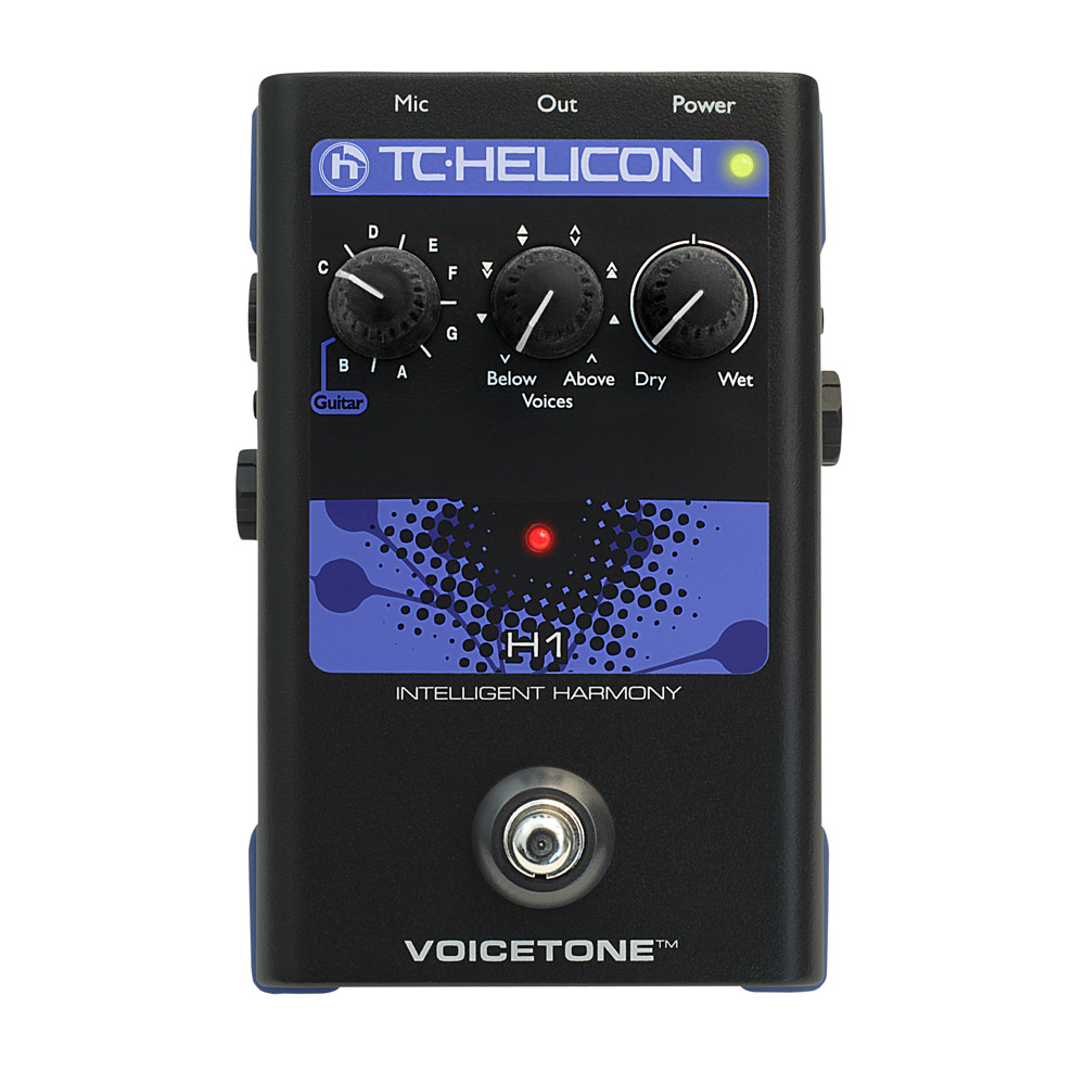 TC-HELICON VoiceTone H1 ボーカル用 エフェクター(TCヘリコン
