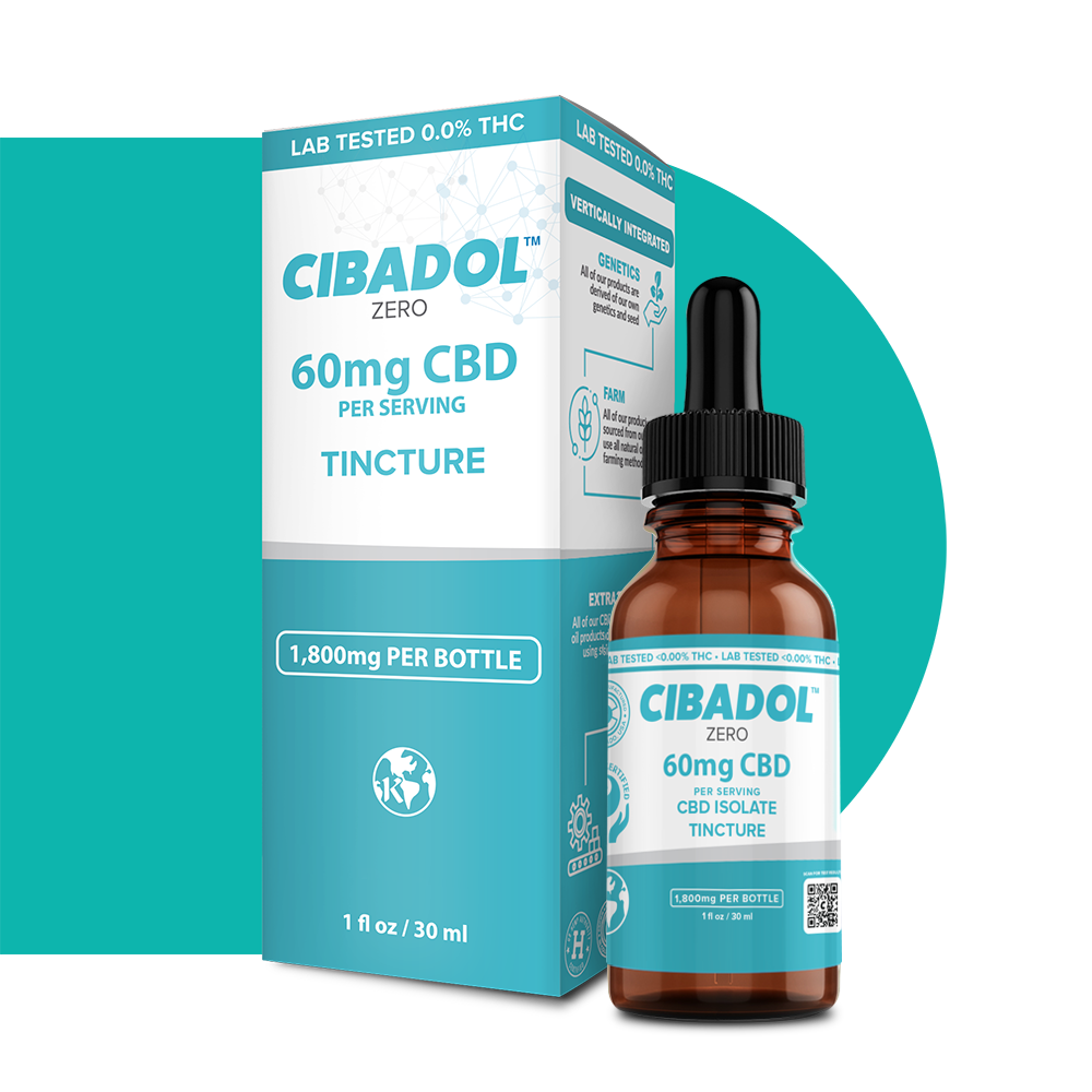 THC Free CBD Tincture for sale | Dietary Supplement | Cibadol | CO