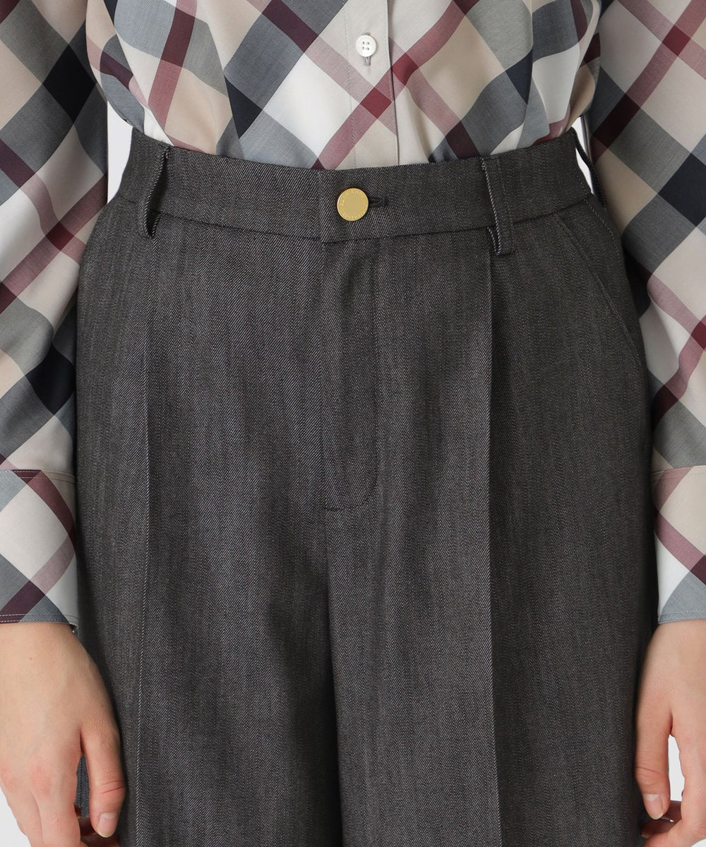 ハイウエストワイドパンツ（パンツ）｜BLUE LABEL CRESTBRIDGE(ブルー