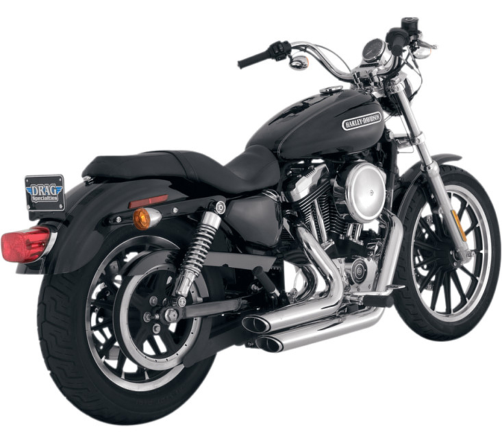 VANCE＆HINES ショートショット スタッガード クローム - VANCE＆HINES