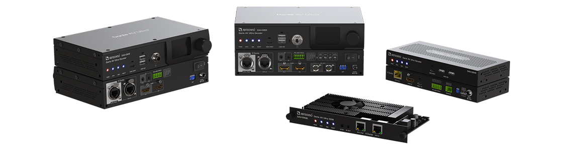 DAV-03SBL | Dante AV Ultra スマートディスプレイモジュール