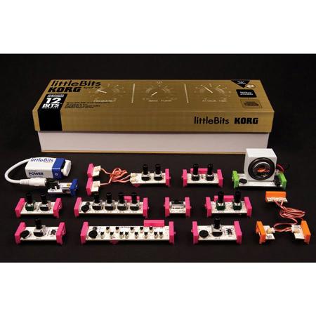 Korg littleBits Synth Kit, Includes Power Module, 2x Oscillator