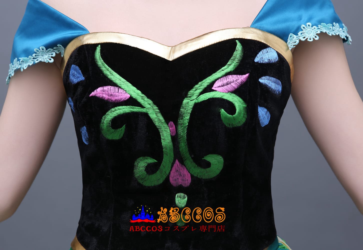 ABCCOSコスプレ専門店」Frozen アナと雪の女王 アナ Anna コスプレ衣装