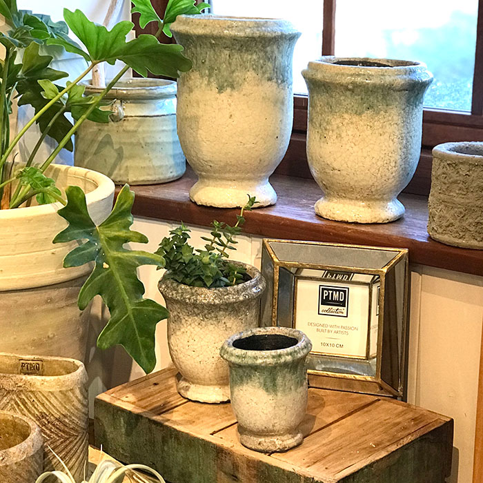 MELS 鉢カバー XXSサイズ 陶器 鉢カバー 観葉植物 - 姫路市 雑貨店