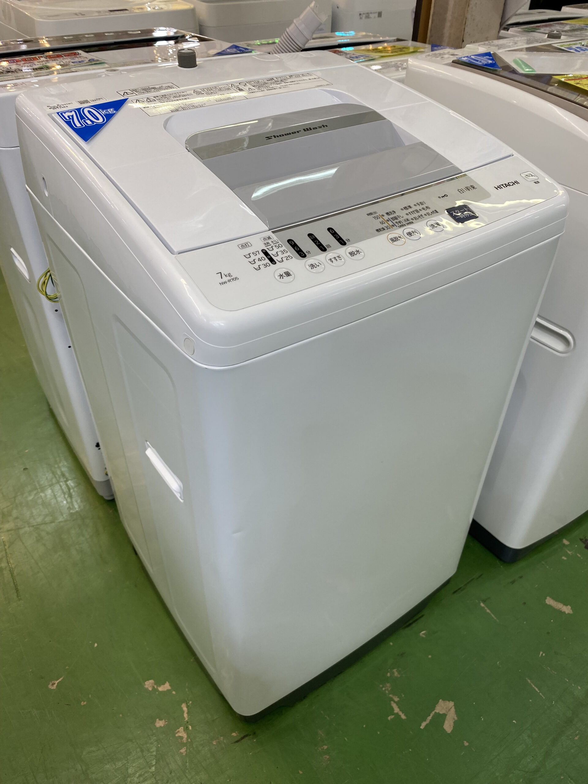 洗濯機 節約 2024年製 7kg Haier 2024年3月購入】Haier 縦型洗濯機