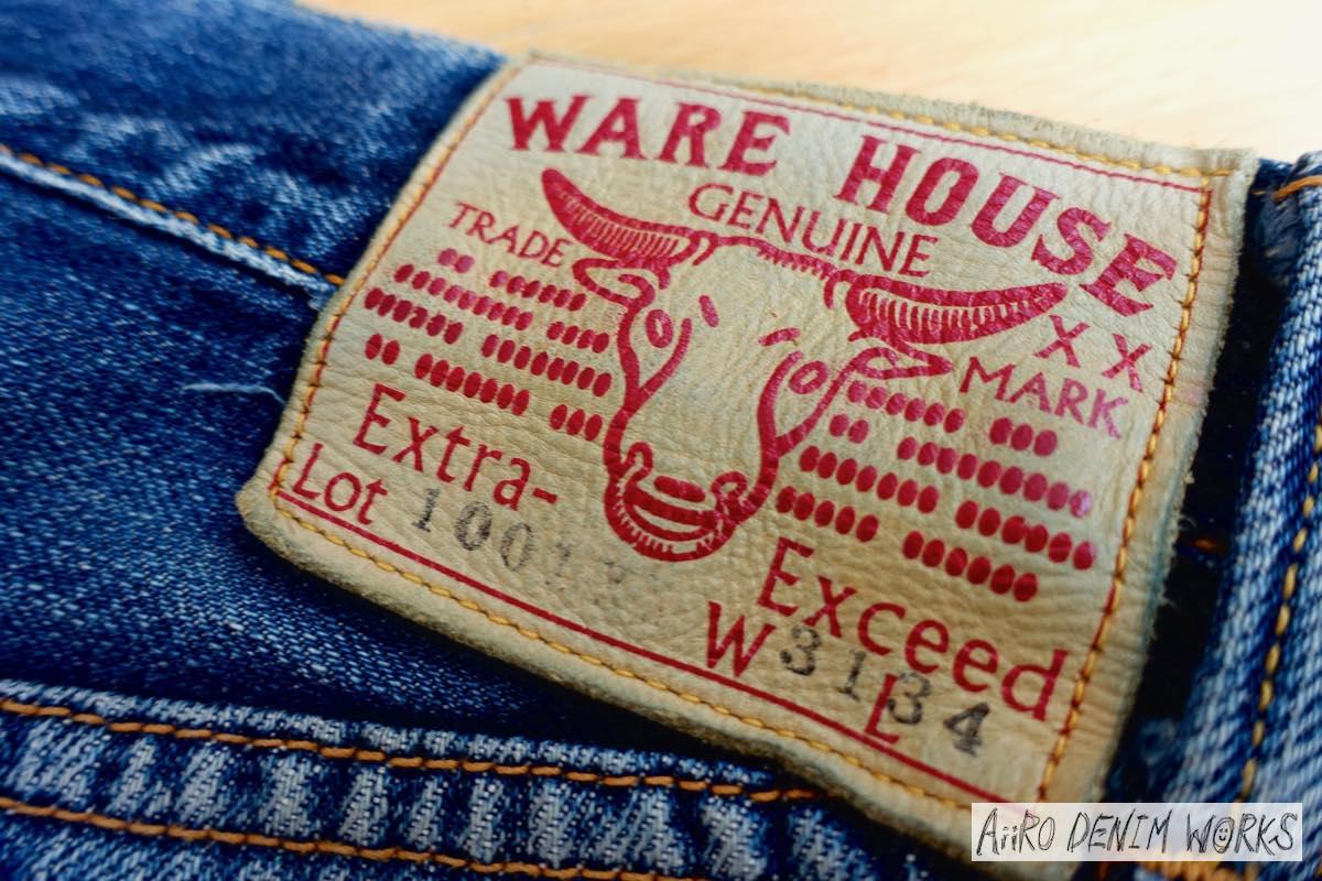 ウエアハウス1001XXの色落ち研究（1996年製） | AiiRO DENIM WORKS