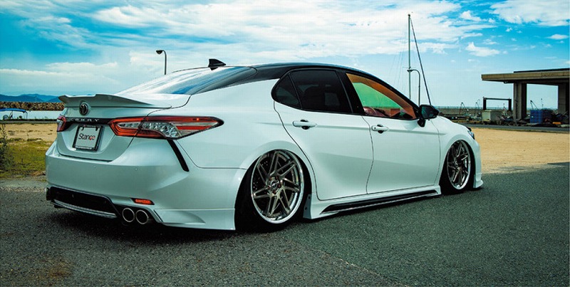 スタンスマガジン掲載＞現行カムリをバッグド TOYOTA CAMRY | airforce
