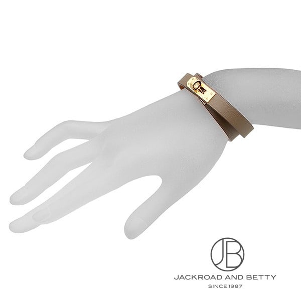 ミニケリー ドゥブルトゥール レザーブレスレット[H081182CC18T2] Mini