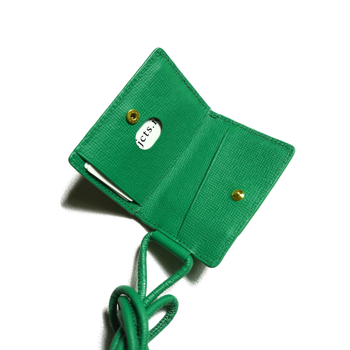 objcts.io / レザーストラップ付き iphone アクセサリー - カードケース