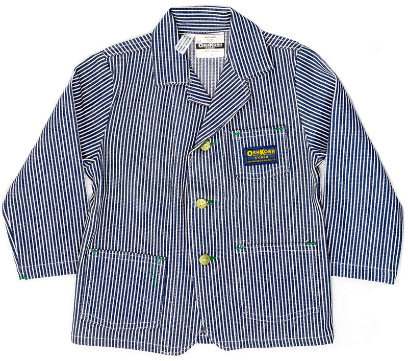 Vintage Osh-Kosh Railroad Jacket. Never worn!: Ballyhoovintage.com
