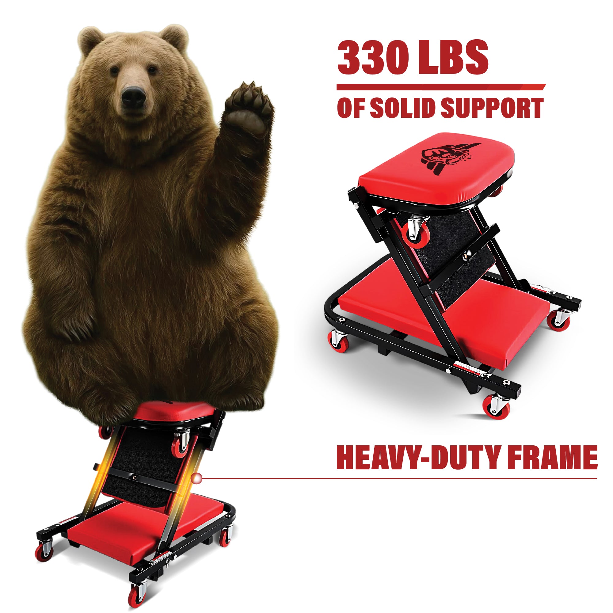 Buy Foldable Z Mechanic Creeper at Best Price in Canada – BullsArmor