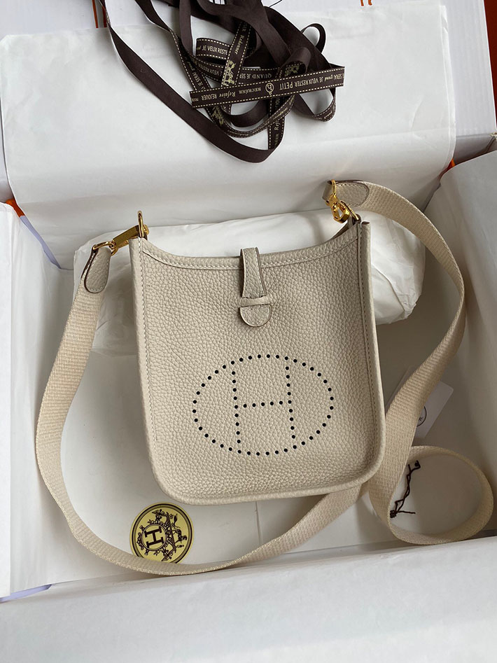 エルメス専門店 HERMES エヴリン ミニ TPM トリヨンクレマンス クレ