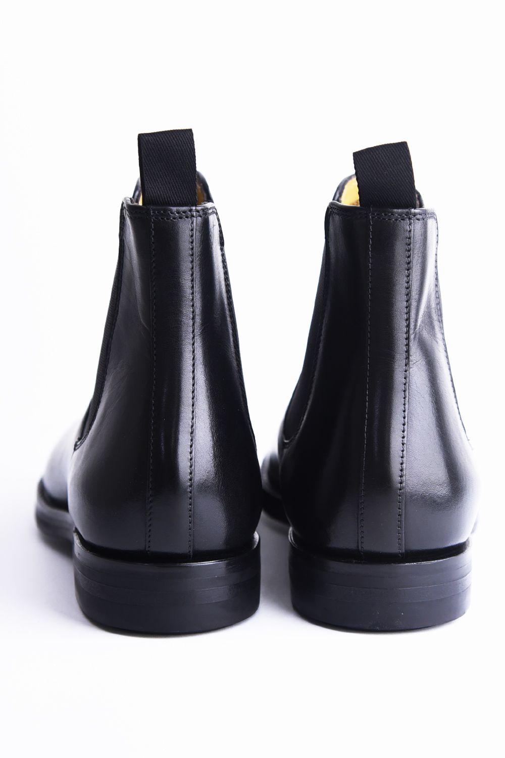 HARROGATE - KENSINGTON / サイドゴアブーツ フレンチカーフ ブラック