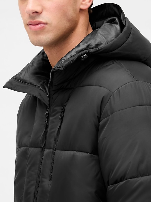 Recycled Heavyweight Puffer Jacket | Gap