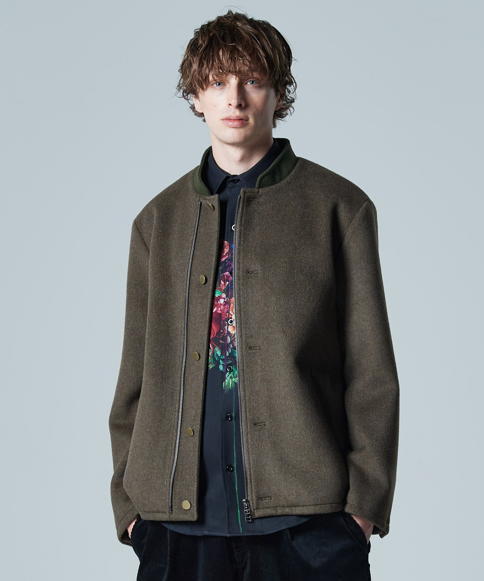 GB0424/JKT01 : Melton Napoleon Blouson / メルトンナポレオン