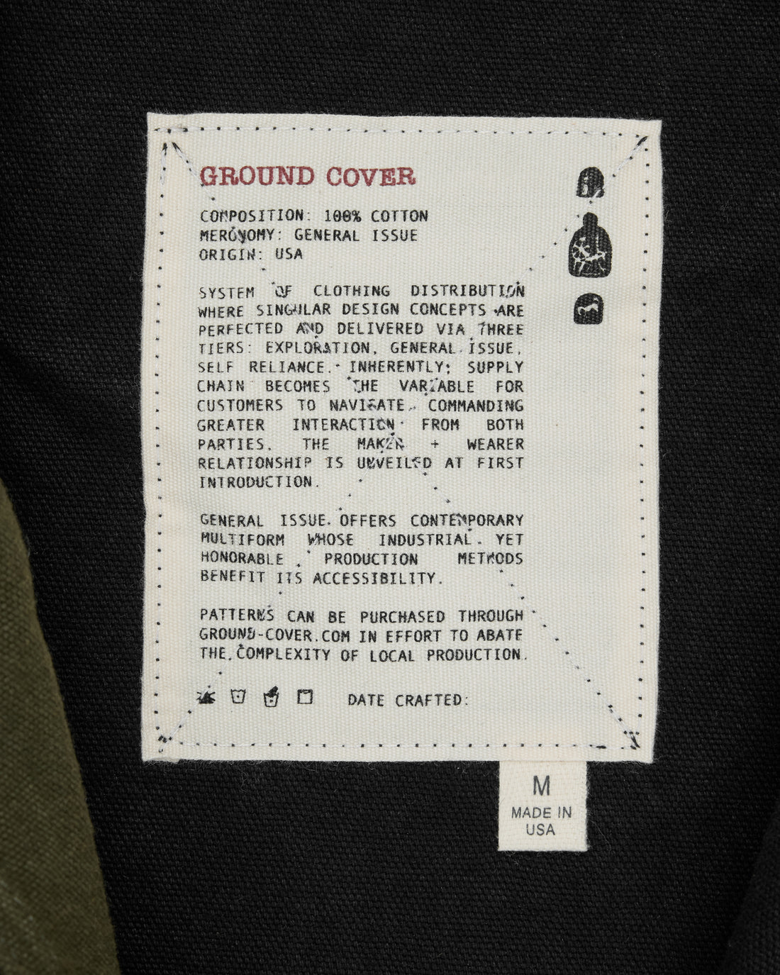 Moto Jacket (GENERAL ISSUE) – GROUND COVER