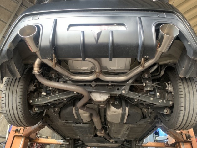 86 ZN6 BE FREE オールステンマフラー 交換！｜チューニングショップ