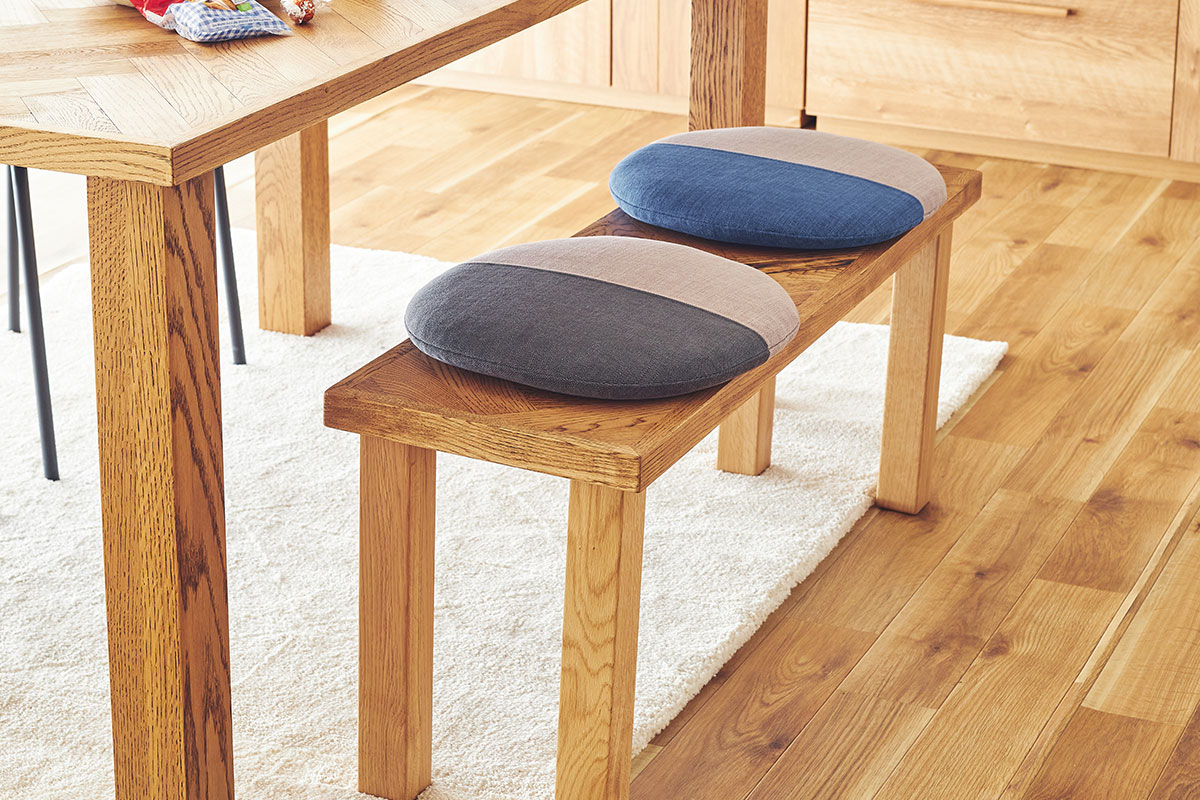 幅1cm単位サイズオーダー】[幅90～135cm] NANCY ベンチ | DOUBLEDAY