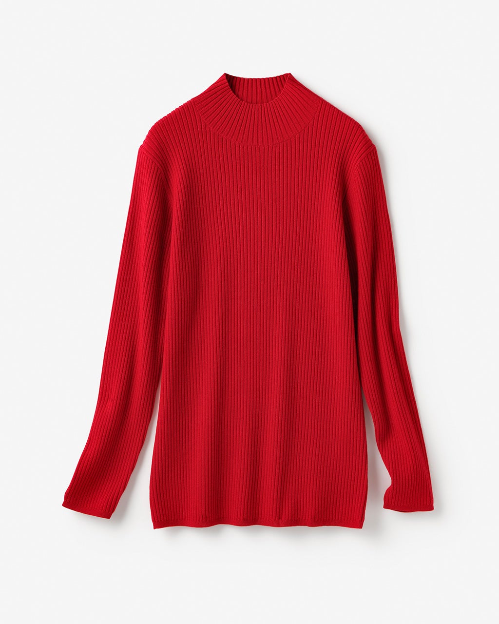 リブ編み・ハイネックセーター/DoCLASSE