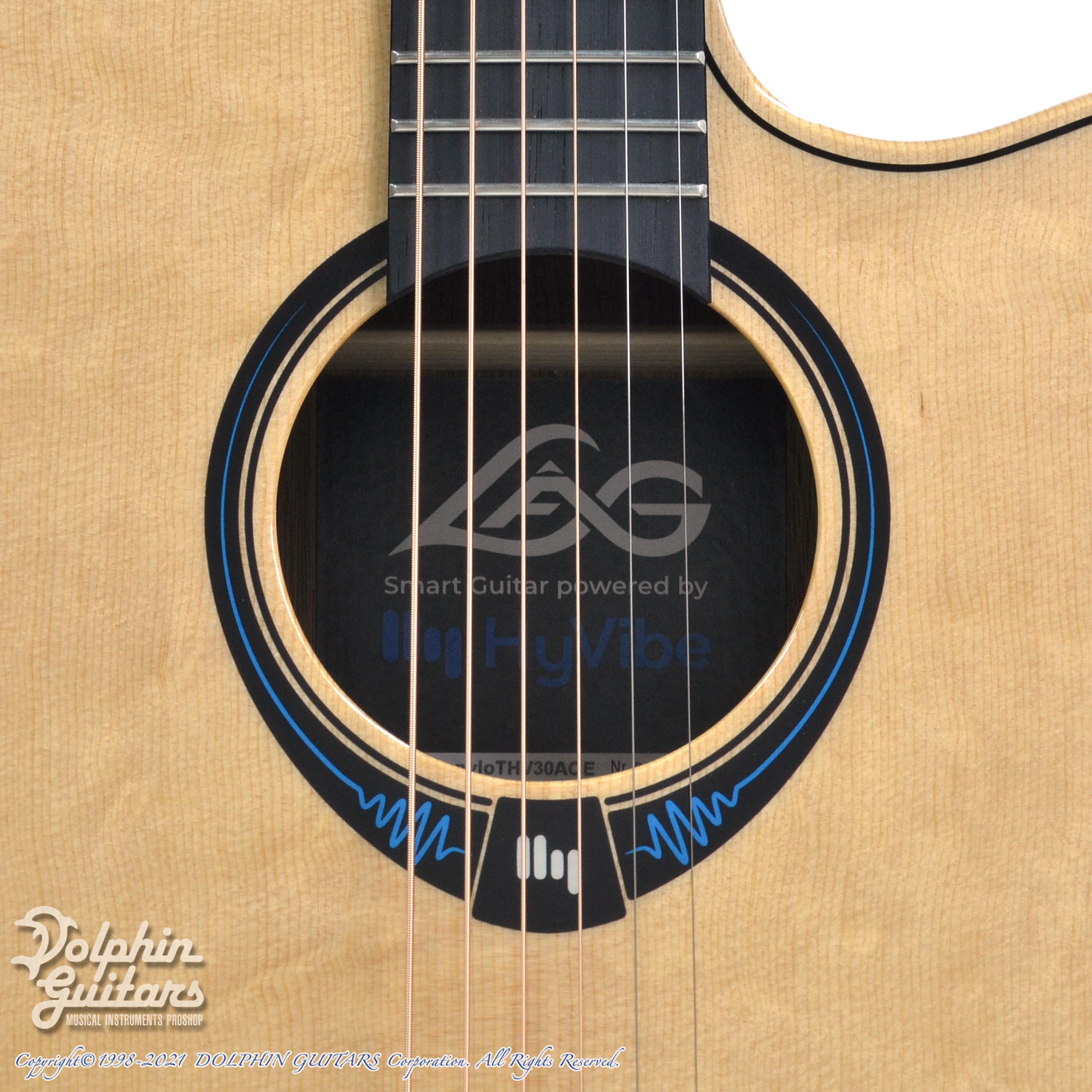 LAG THV30ACE HyVibe|ドルフィンギターズ