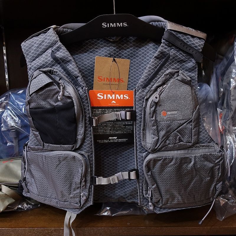 SIMMS】FLYWEIGHT VEST - SMOKE
