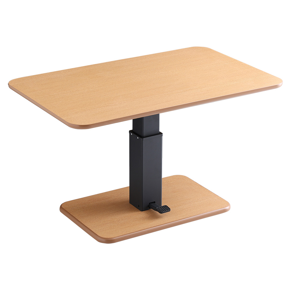 無段階ペダル式ガス圧昇降テーブル HT-GIT--SBO ホームテイスト