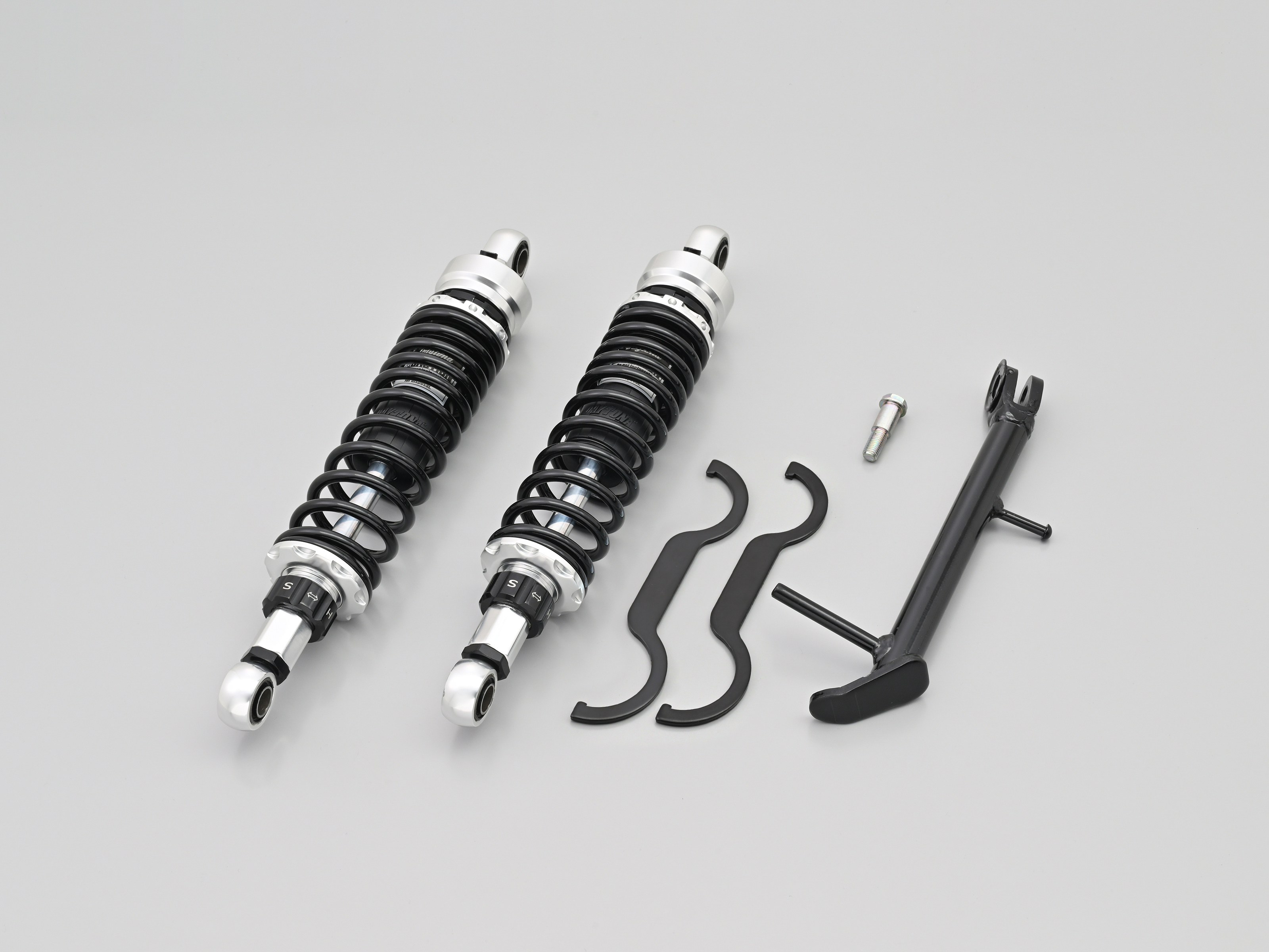 ローダウンキット シルバーボディ/ブラックスプリング CL500（'23～'25