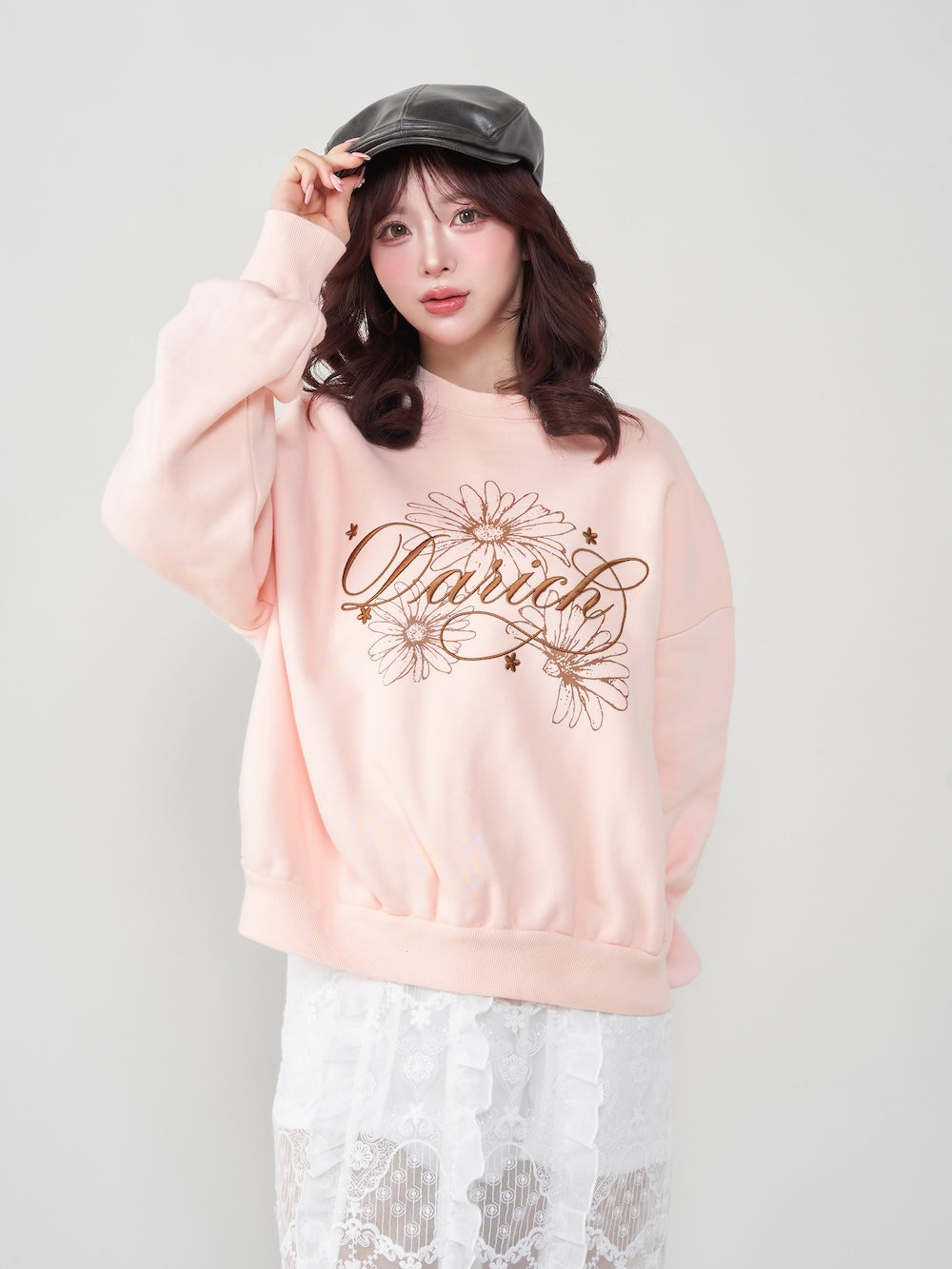 フラワーレースティアードフリルスカート – Darich (ダーリッチ)