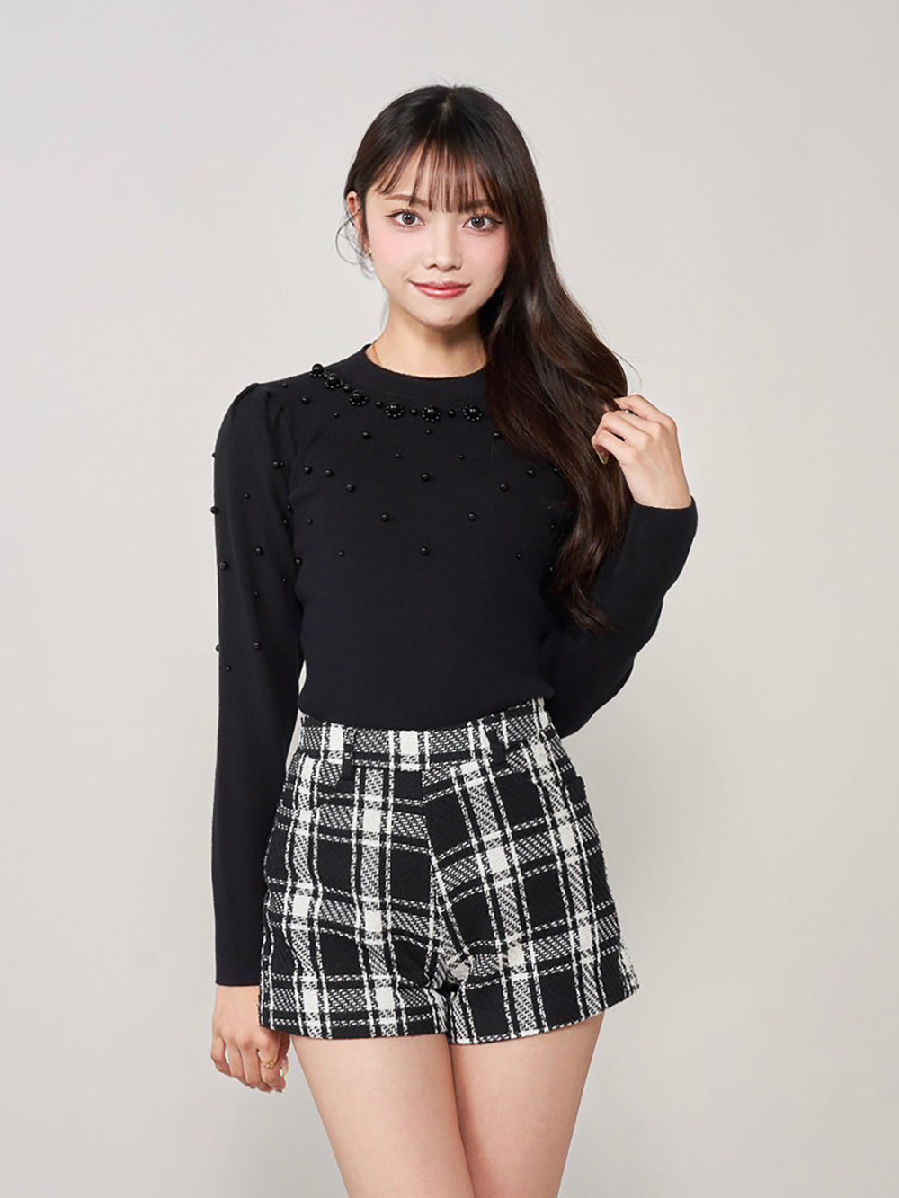 ランダムパールニットトップス – Darich (ダーリッチ)