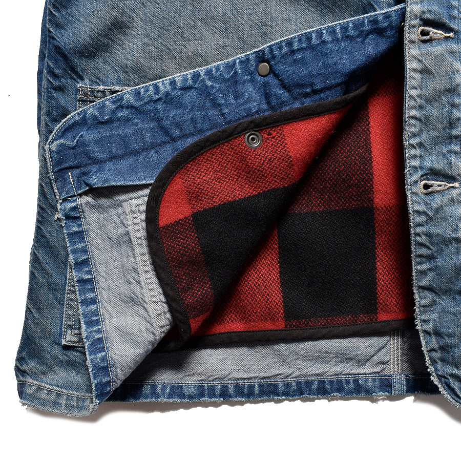 G.Nep Denim Liner Coverall JKT (2410-8001) | MINEDENIM / JACKET