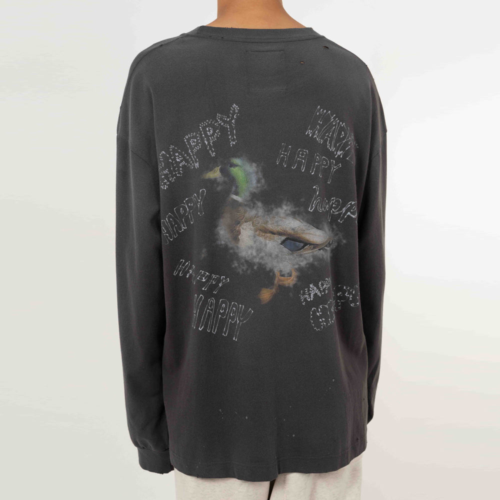 Maison MIHARA YASUHIRO - DISTRESSED LONG SLEEVES TEE 25SS