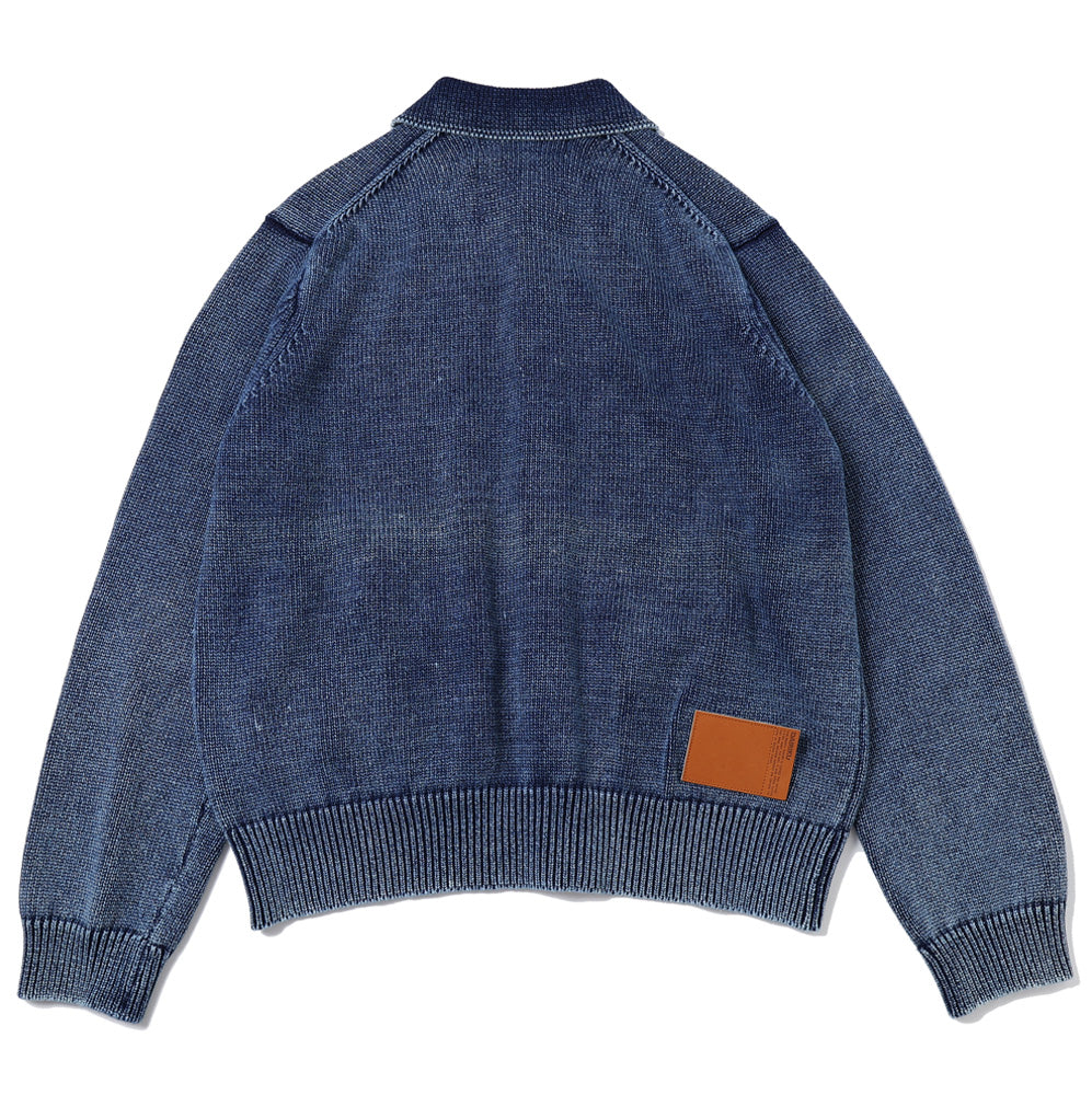DAIRIKU(ダイリク)Vintage Dyed Knit Jacket (25AW K5) | DAIRIKU
