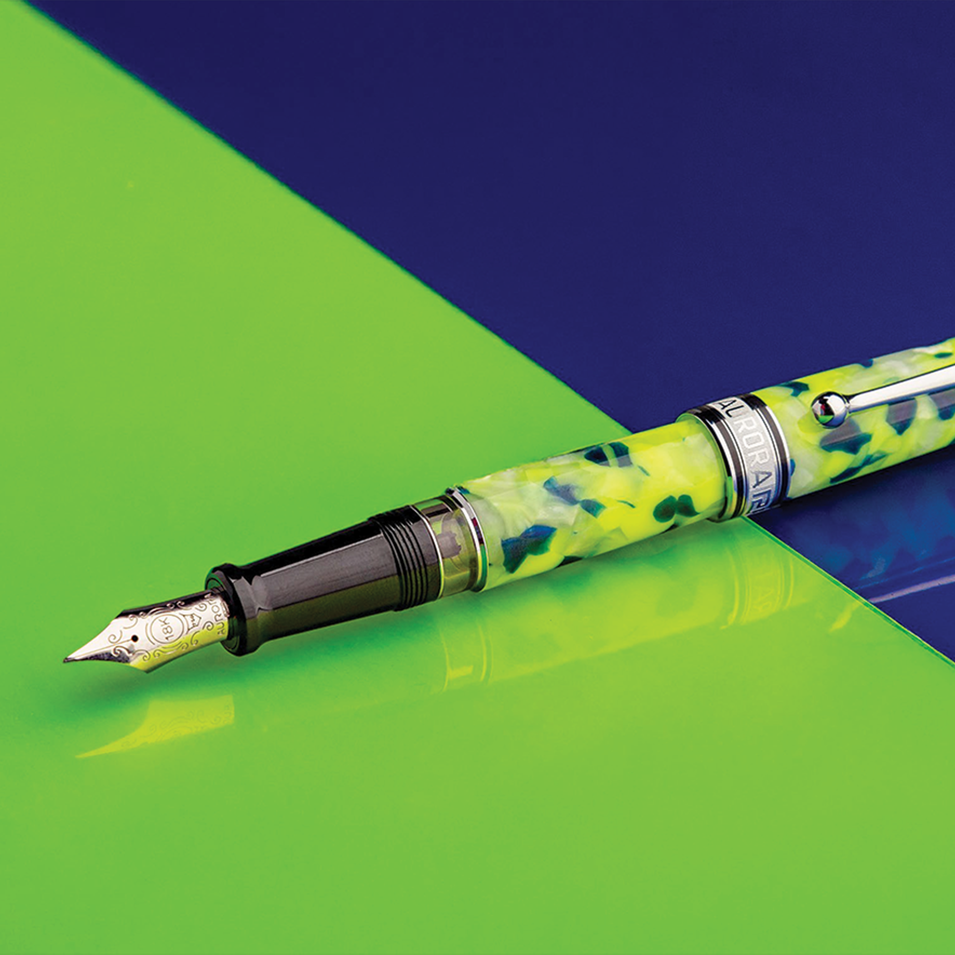 Aurora Optima 365 Fountain Pen - Fluo 2025 (Limited Edition
