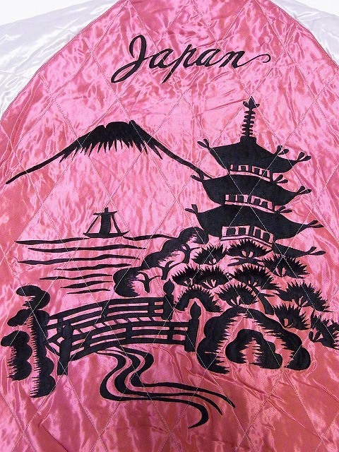 TAILOR TOYO[テーラー東洋] スカジャン TT14467 別珍 WHITE TIGER