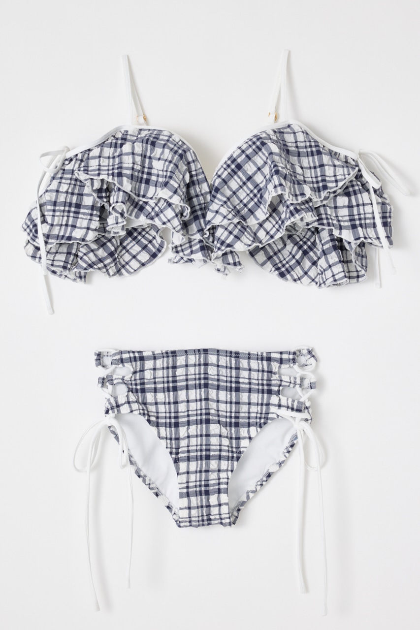 rienda | マルチファブリックフリルワイヤーカップ bikini (すべて
