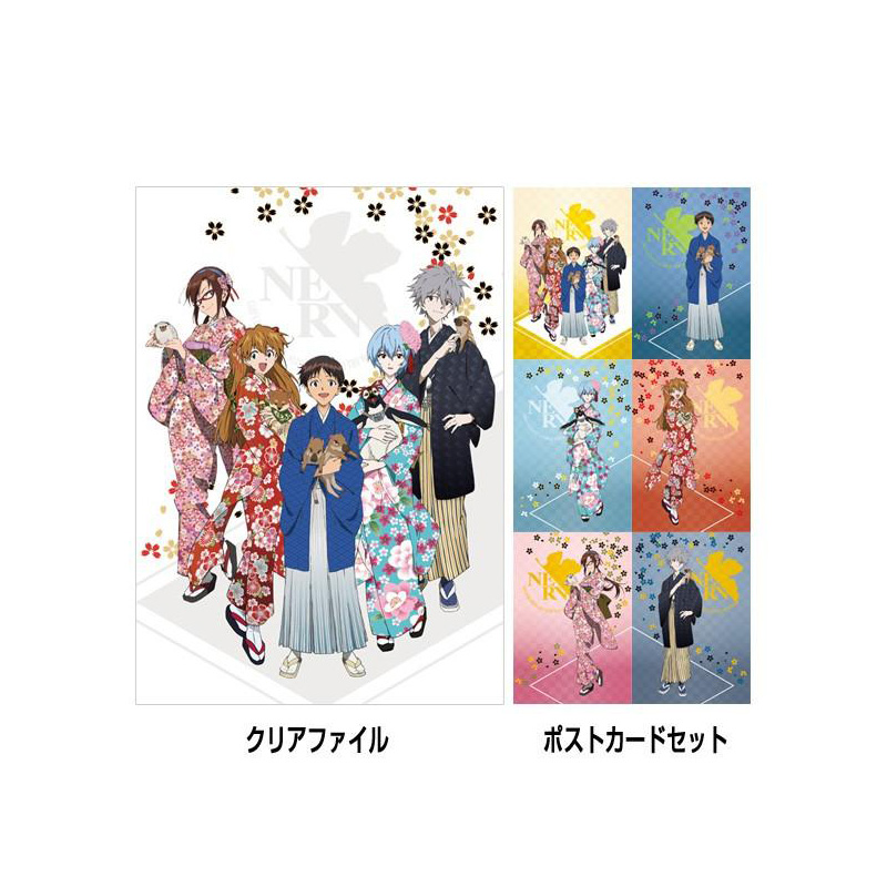 EVA STORE オリジナルクリアファイル/ポストカードセット【集合