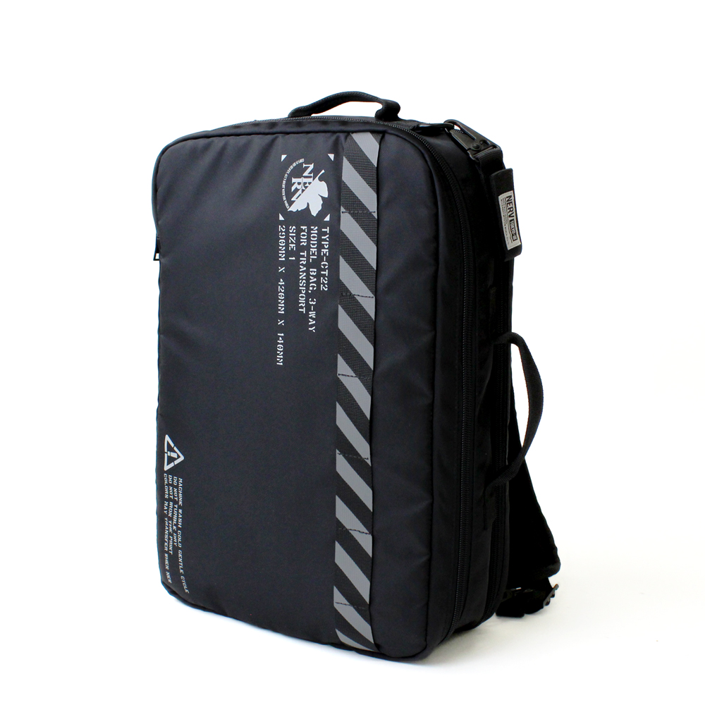 エヴァンゲリオン NERV 3wayバッグ/BLACK（COSPA): ファッション