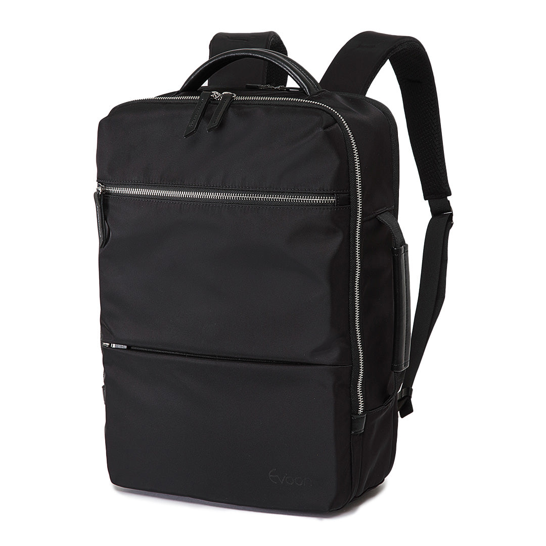 Evoon マルチビジネスリュックSlim・容量15L～拡張時22L【3営業日以内