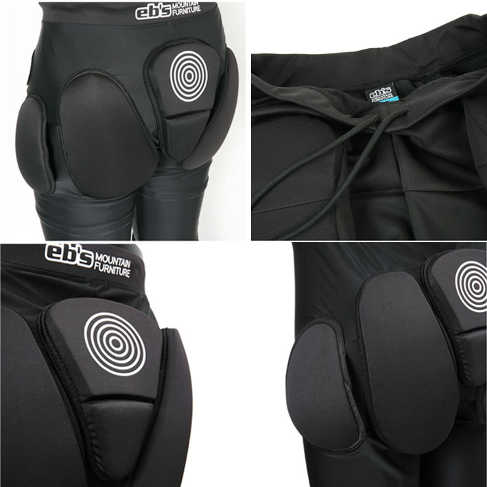25-26 eb's エビス スノーボード ヒッププロテクター 4500122 SLIM