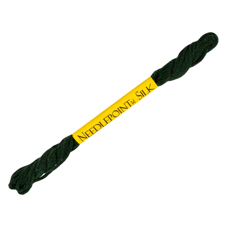 NPI #666 8 Strand Silk Floss - Pine Green Range | Needlepoint Inc