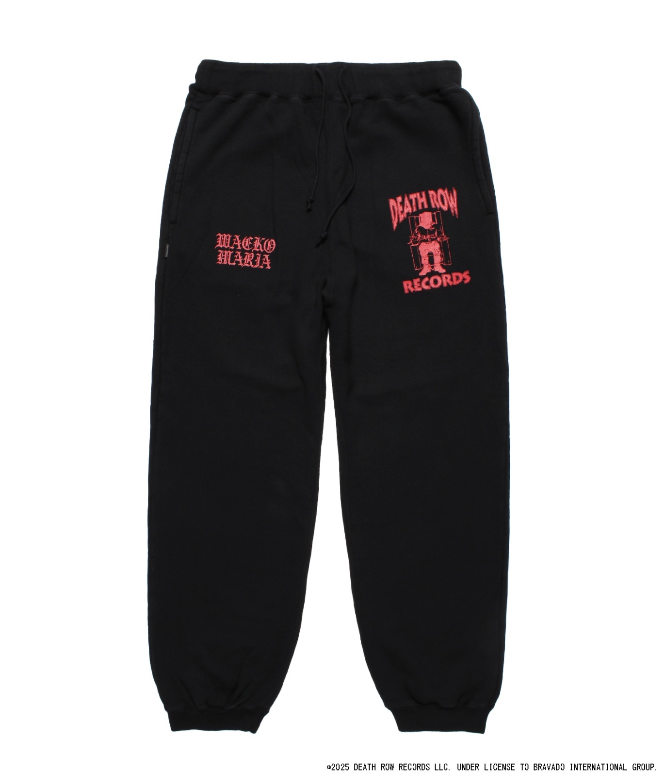 WACKO MARIA (DEATH ROW RECORDS WASHED MIDDLE WEIGHT SWEAT PANTS