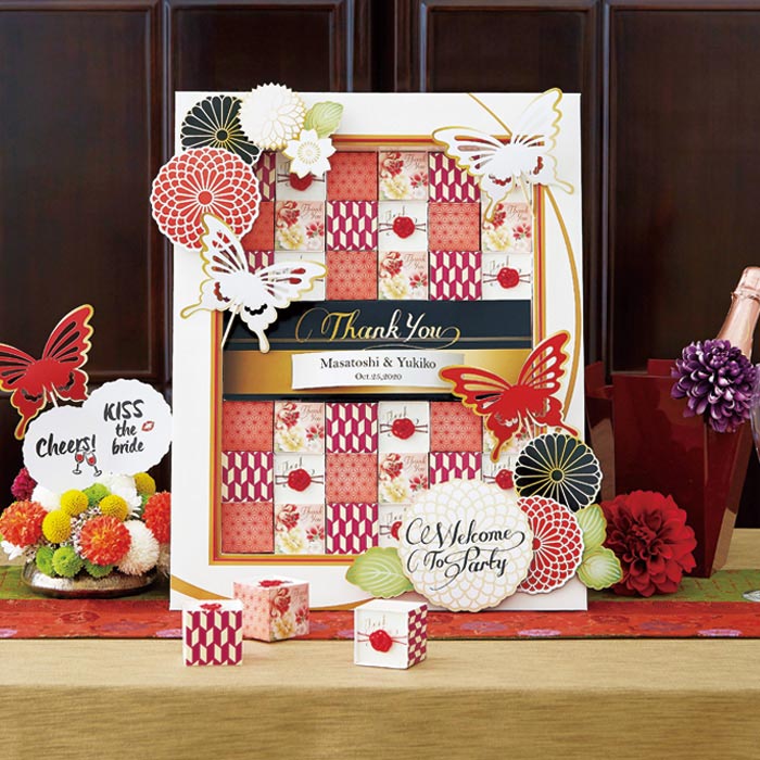 和婚のウェルカムスペース装飾に取り入れたい♡おしゃれ和アイテム